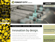 Tablet Screenshot of forestcitytech.com